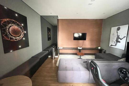 Sala de Jogos Infantil de apartamento à venda com 2 quartos, 51m² em Vila Andrade, São Paulo