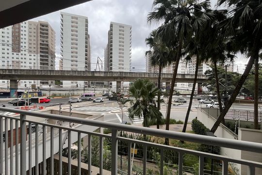 Vista da Sacada de apartamento à venda com 2 quartos, 51m² em Vila Andrade, São Paulo