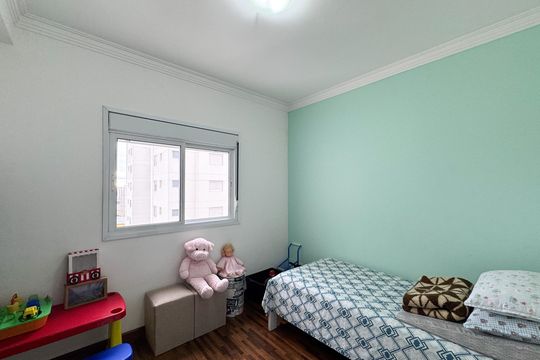 Suíte 1 de apartamento à venda com 3 quartos, 155m² em Nova Petrópolis, São Bernardo do Campo