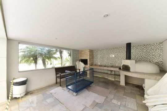 Área comum - Churrasqueira de apartamento à venda com 3 quartos, 155m² em Nova Petrópolis, São Bernardo do Campo