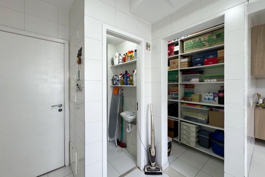 Área de Serviço de apartamento à venda com 3 quartos, 155m² em Nova Petrópolis, São Bernardo do Campo