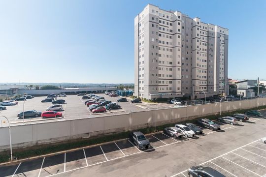 Vista da Sala de apartamento para alugar com 2 quartos, 49m² em Vila Monteiro, Poá