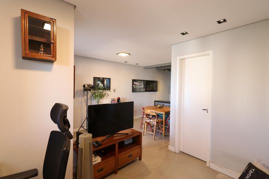 Sala de apartamento à venda com 2 quartos, 78m² em Barra Funda, São Paulo