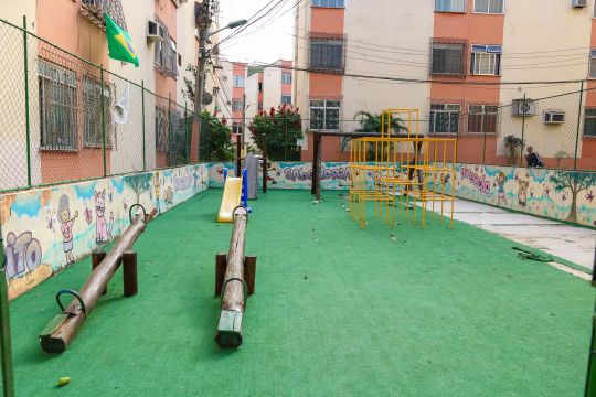 Área comum - Playground de apartamento para alugar com 2 quartos, 45m² em Tomás Coelho, Rio de Janeiro