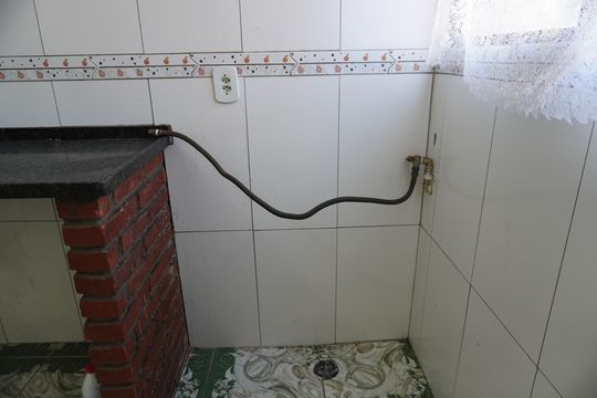 Cozinha de apartamento para alugar com 2 quartos, 48m² em Jardim Santa Etelvina, São Paulo