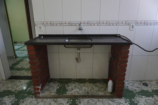 Cozinha de apartamento para alugar com 2 quartos, 48m² em Jardim Santa Etelvina, São Paulo
