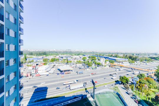 Vista do Quarto 1 de apartamento para alugar com 2 quartos, 35m² em Centro, Guarulhos