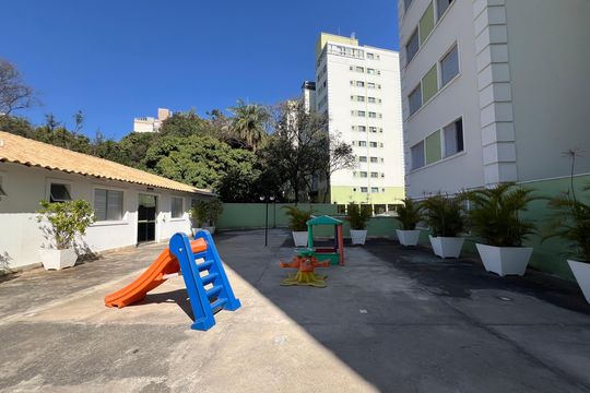 Área comum - Playground de apartamento à venda com 2 quartos, 55m² em Castelo, Belo Horizonte