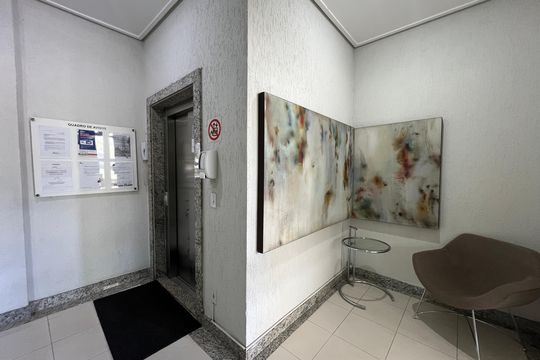 Hall social de apartamento à venda com 2 quartos, 55m² em Castelo, Belo Horizonte
