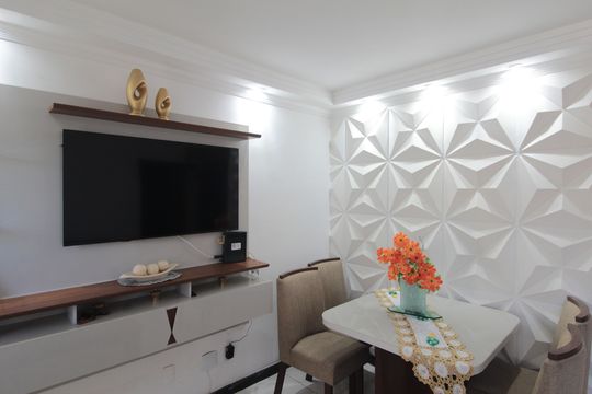 Sala de apartamento à venda com 2 quartos, 46m² em Vila Cloris, Belo Horizonte