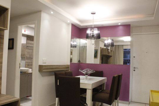 Sala de apartamento para alugar com 2 quartos, 70m² em Barra Olímpica, Rio de Janeiro