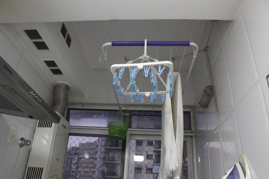 Área de Serviço de apartamento para alugar com 2 quartos, 70m² em Barra Olímpica, Rio de Janeiro