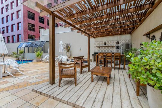 Área comum de apartamento à venda com 4 quartos, 422m² em Rebouças, Curitiba