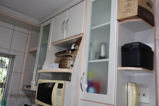 Cozinha de casa para alugar com 1 quarto, 55m² em Vila California, São Paulo