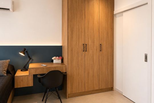 Cozinha de apartamento para alugar com 1 quarto, 40m² em João Paulo, Florianópolis