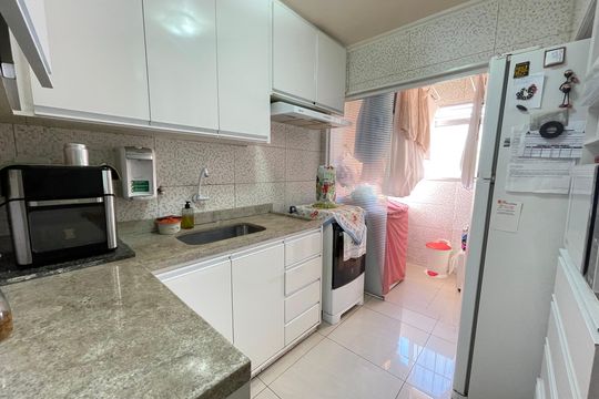 Cozinha de apartamento para alugar com 3 quartos, 80m² em Jardim Esmeralda, São Paulo