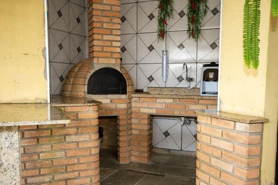 Área comum - Churrasqueira de apartamento à venda com 3 quartos, 97m² em Vila Pauliceia, São Paulo
