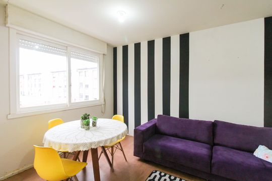 Sala de apartamento à venda com 2 quartos, 93m² em Centro, Canoas
