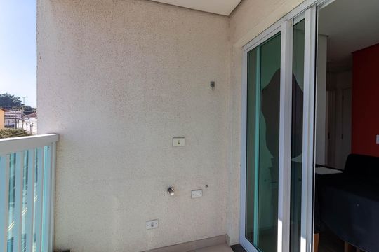 Varanda da Sala de apartamento para alugar com 2 quartos, 55m² em Santa Teresinha, São Paulo