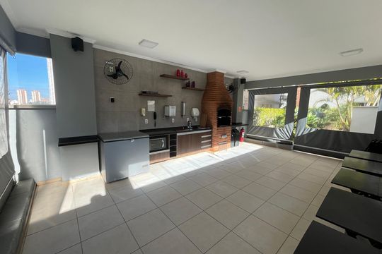 Área comum - Churrasqueira de apartamento para alugar com 1 quarto, 36m² em Jardim Ampliacao, São Paulo