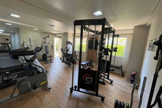 Área comum - Academia de apartamento para alugar com 1 quarto, 36m² em Jardim Ampliacao, São Paulo