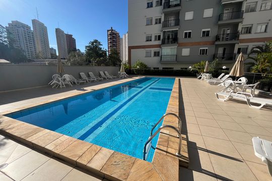 Área comum - Piscina de apartamento para alugar com 1 quarto, 36m² em Jardim Ampliacao, São Paulo