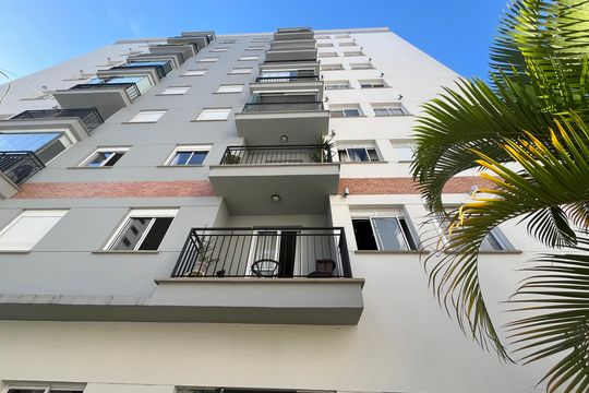 Fachada do bloco de apartamento para alugar com 1 quarto, 36m² em Jardim Ampliacao, São Paulo