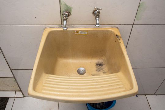 Área de Serviço de casa para alugar com 2 quartos, 80m² em Centro, Diadema