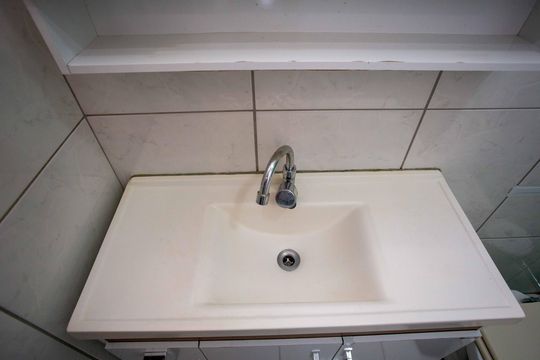 Banheiro de casa para alugar com 2 quartos, 80m² em Centro, Diadema