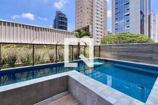 Área externa de kitnet/studio à venda com 1 quarto, 26m² em Moema, São Paulo