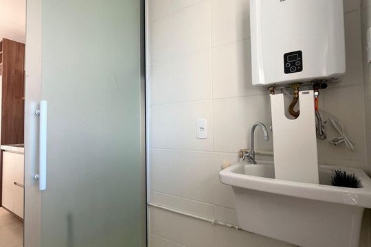 Área de Serviço de apartamento para alugar com 3 quartos, 73m² em Loteamento Residencial Vila Bella Dom Pedro, Campinas