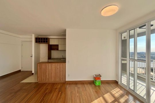 Sala de apartamento para alugar com 3 quartos, 73m² em Loteamento Residencial Vila Bella Dom Pedro, Campinas