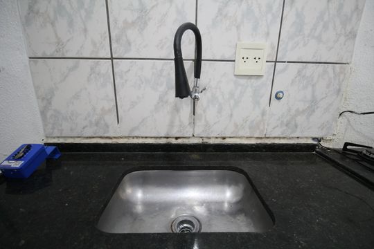 Cozinha de apartamento à venda com 3 quartos, 64m² em Parque Munhoz, São Paulo