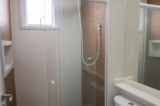 Banheiro da Suíte de kitnet/studio para alugar com 1 quarto, 61m² em Jardim Faculdade, Sorocaba