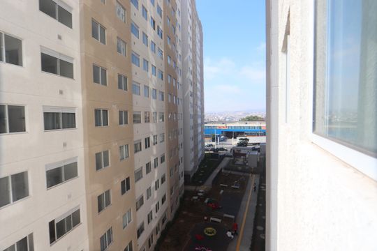 Vista da Sala de apartamento para alugar com 2 quartos, 32m² em Parque São Lourenço, São Paulo