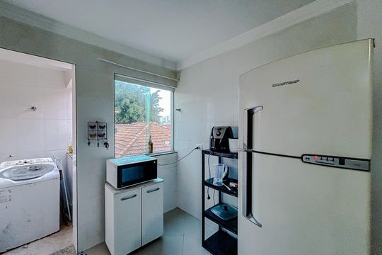 Cozinha de apartamento para alugar com 1 quarto, 49m² em Tatuapé, São Paulo