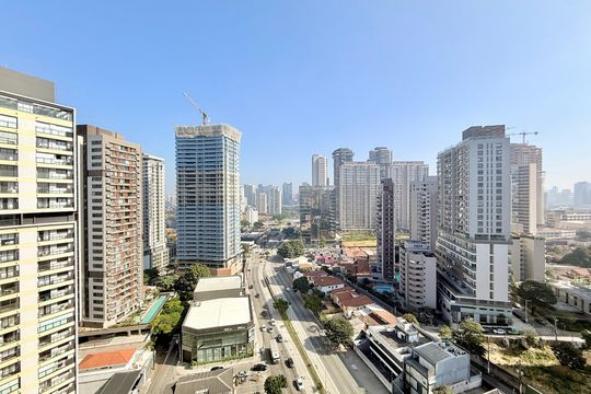 Vista Suíte 2 de apartamento à venda com 2 quartos, 84m² em Jardim das Acacias, São Paulo