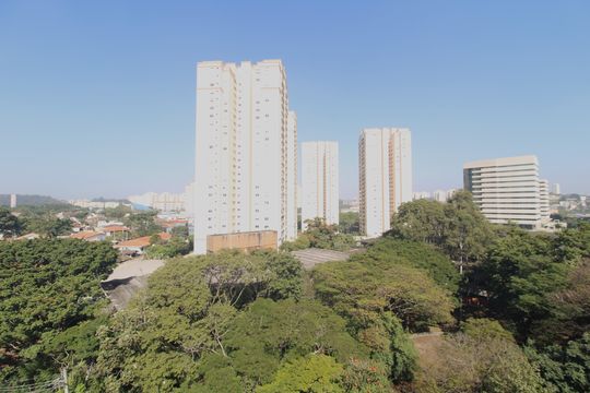 Vista da sacada de apartamento para alugar com 1 quarto, 37m² em Vila Gea, São Paulo