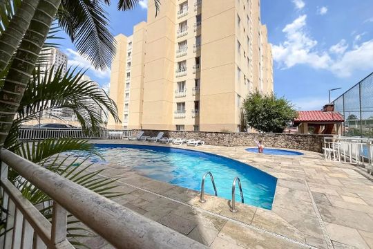 Área comum - Piscina de apartamento para alugar com 2 quartos, 50m² em Jardim Maria Estela, São Paulo