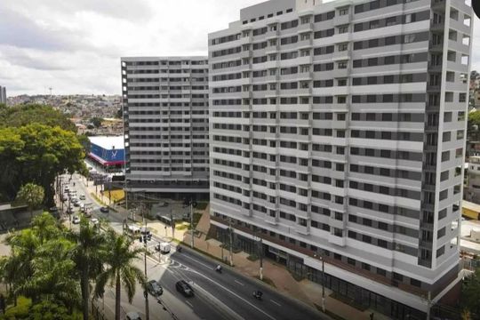 Fachada do Prédio de apartamento para alugar com 2 quartos, 38m² em Jardim São Luís, São Paulo