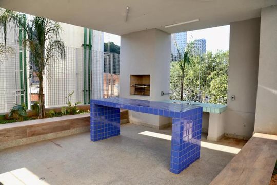 Área comum - Churrasqueira de apartamento para alugar com 2 quartos, 38m² em Jardim São Luís, São Paulo