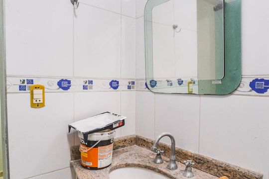Banheiro da Suíte 2 de casa para alugar com 3 quartos, 350m² em Campestre, Santo André
