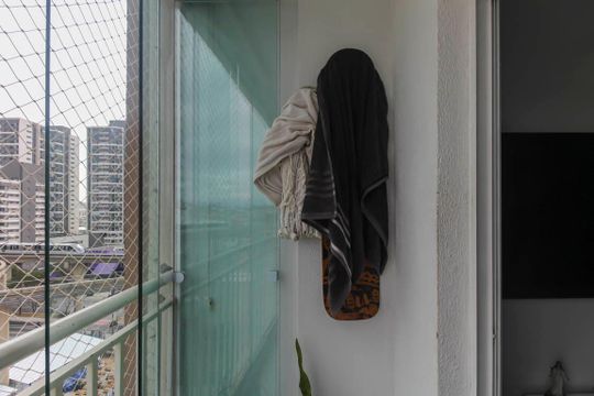 Varanda da Sala de apartamento para alugar com 3 quartos, 68m² em Jardim Independência (são Paulo), São Paulo