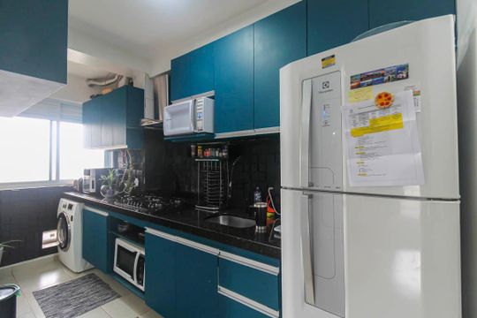 Cozinha de apartamento para alugar com 3 quartos, 68m² em Jardim Independência (são Paulo), São Paulo