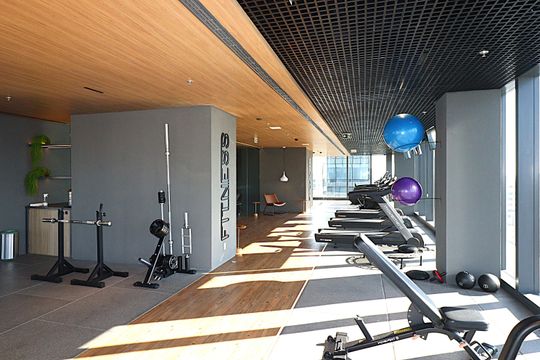 Área comum - Academia de kitnet/studio para alugar com 1 quarto, 40m² em Auxiliadora, Porto Alegre
