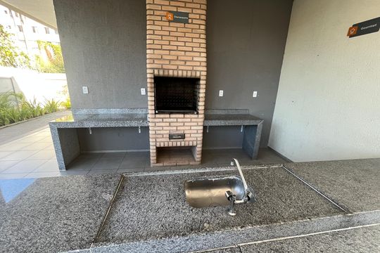 Área comum - Churrasqueira de apartamento para alugar com 2 quartos, 40m² em Morumbi, São Paulo