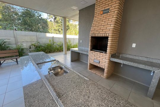 Área comum - Churrasqueira de apartamento para alugar com 2 quartos, 40m² em Morumbi, São Paulo