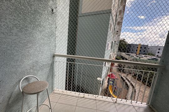 Varanda da Sala de apartamento para alugar com 3 quartos, 63m² em Parque Viana, Barueri