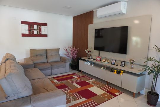  Sala de Estar de casa de condomínio à venda com 3 quartos, 404m² em Tarumã, Barueri