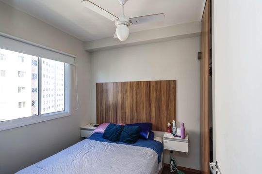 Quarto 2 de apartamento para alugar com 2 quartos, 38m² em Cambuci, São Paulo